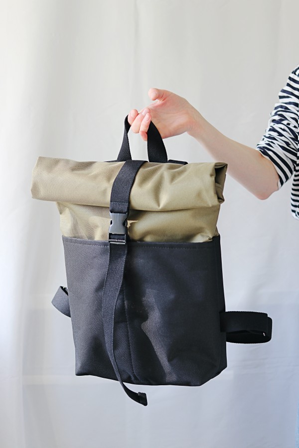 ŽALIA IR JUODA unisex kuprinė