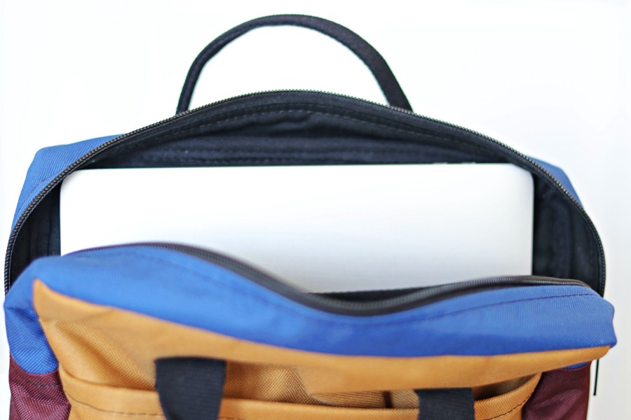 Lune miesto kuprinė - Spalvota