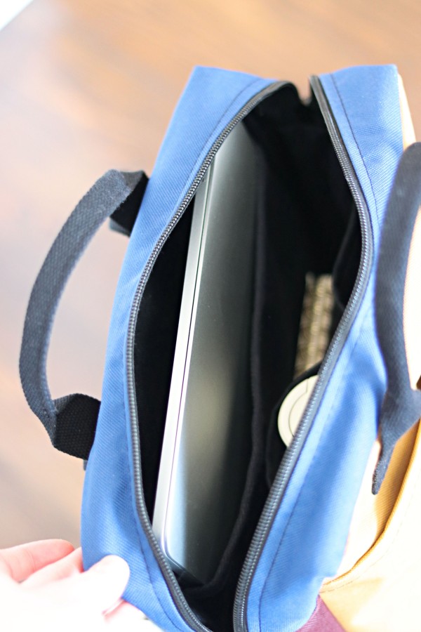 Lune miesto kuprinė - Spalvota