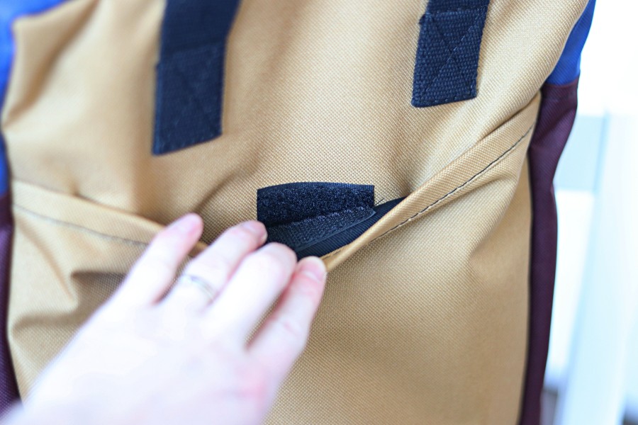 Lune miesto kuprinė - Spalvota