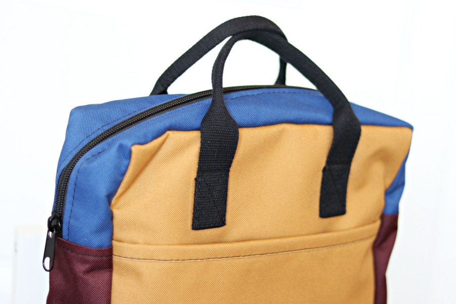 Lune miesto kuprinė - Spalvota